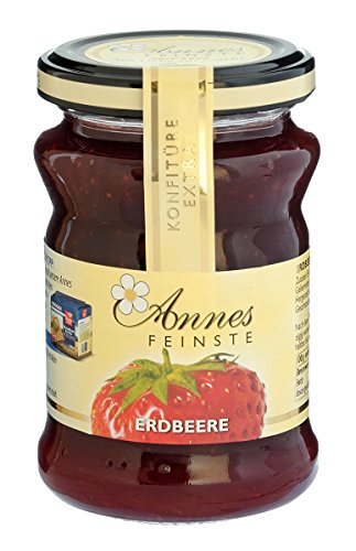 Annes Feinste Erdbeer-Konfitüre extra aus Bayern (225 g) - Bio Annes Feinste Erdbeer-Konfitüre extra aus Bayern (225 g) - Bio von Annes Feinste