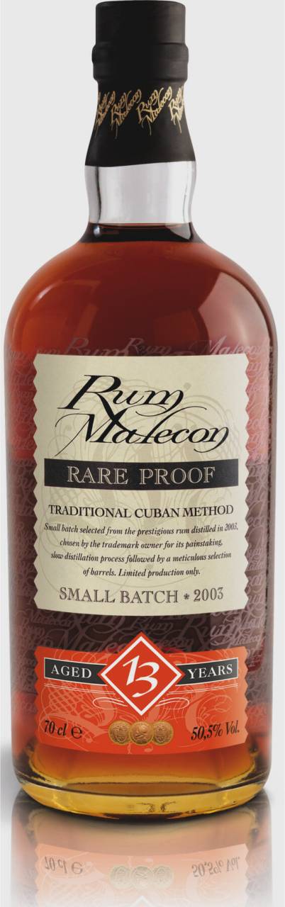 Malecon Rum Rare Proof 13 Jahre 0,7 Liter