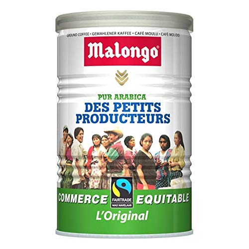 Malongo - Max Havelaar Kleinproduzenten gemahlener Kaffee 250G - Lot De 4 - Preis pro Los - Schnelle Lieferung von Malongo