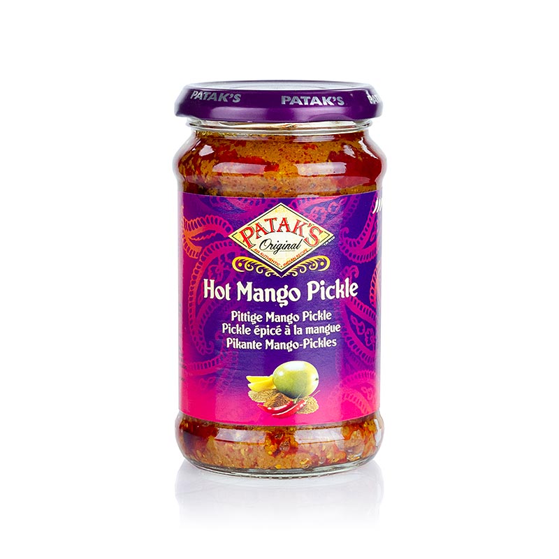 Mango Pickle, hot/ scharf, pastös, Patak´s, 283 g