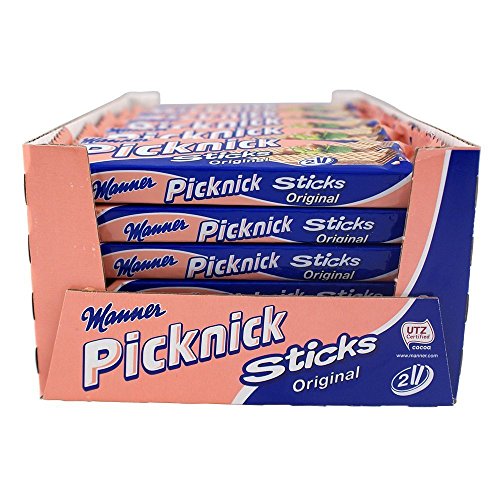 Manner, Picknick Sticks, Original, 30x30g von manner