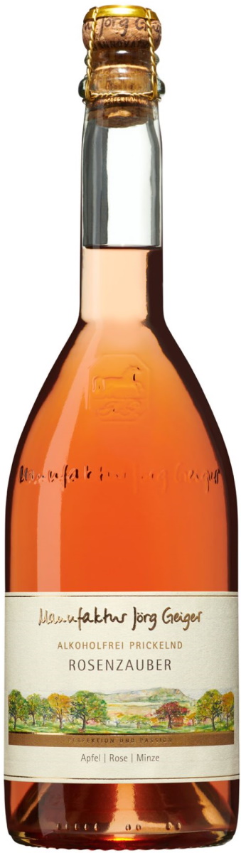 Manufaktur Jörg Geiger Prisecco Rosenzauber alkoholfrei 0,75L Manufaktur Jörg Geiger Prisecco Rosenzauber alkoholfrei 0,75L