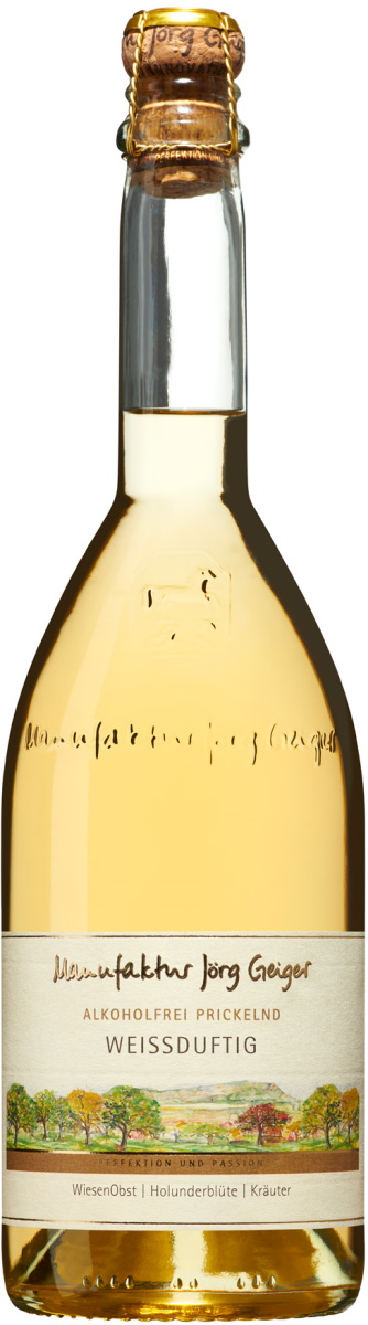 Manufaktur Jörg Geiger Prisecco Weißduftig alkoholfrei 0,75l Manufaktur Jörg Geiger Prisecco Weißduftig alkoholfrei 0,75l