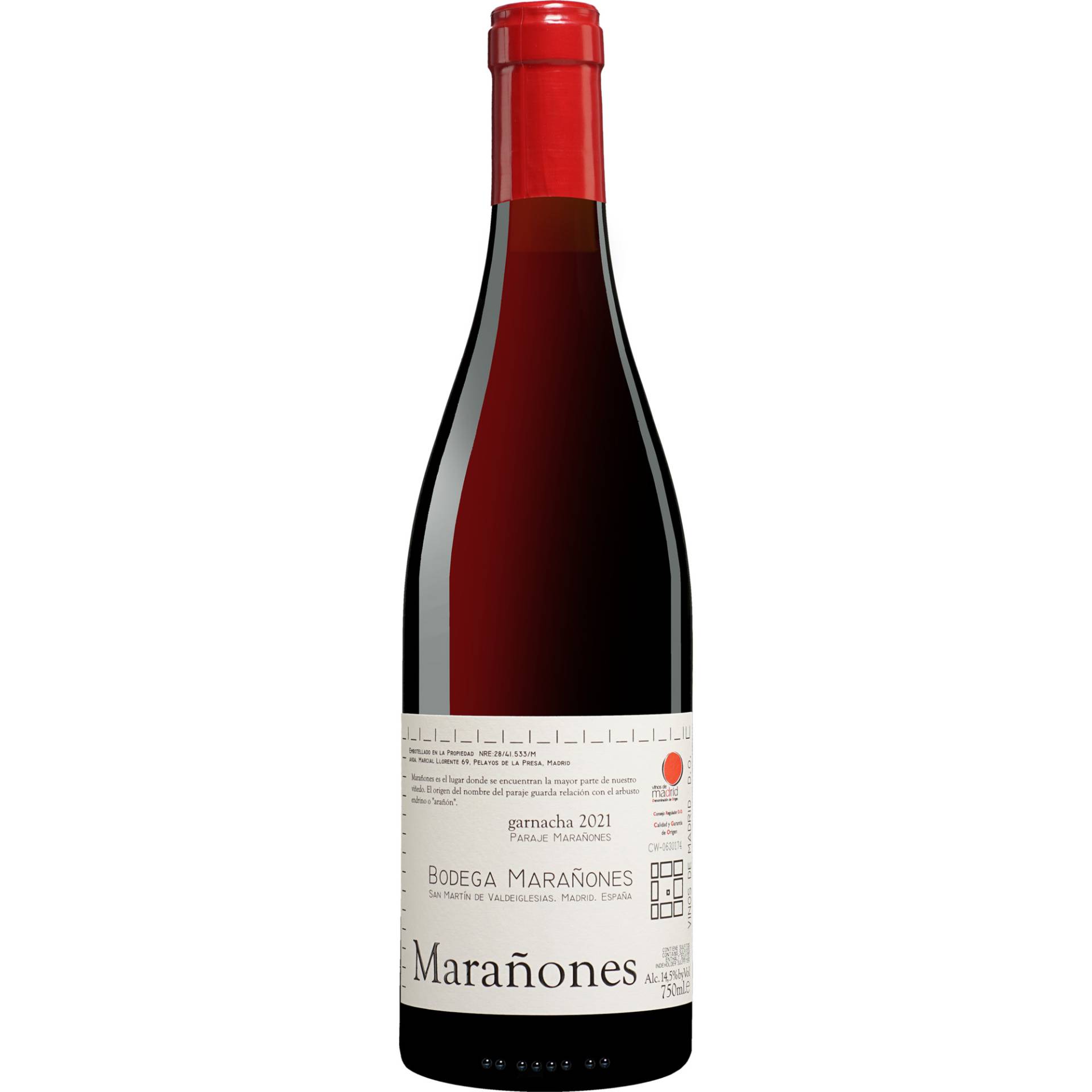 Marañones 2021 0.75L 14.5% Vol. Rotwein Trocken aus Spanien Marañones 2021 0.75L 14.5% Vol. Rotwein Trocken aus Spanien von Marañones