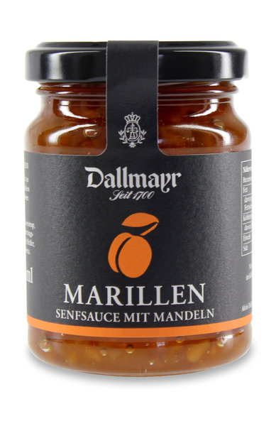 Marillen-Senfsauce mit Mandeln Dallmayr von Alois Dallmayr KG