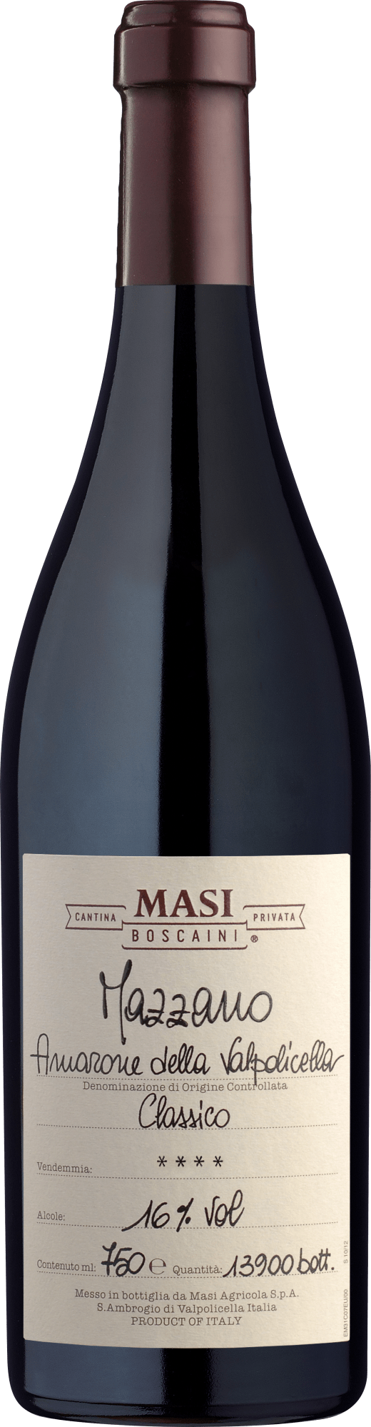 Masi Mazzano Amarone della Valpolicella Classico - ab 6 Flaschen in der Holzkiste Masi Mazzano Amarone della Valpolicella Classico - ab 6 Flaschen in der Holzkiste