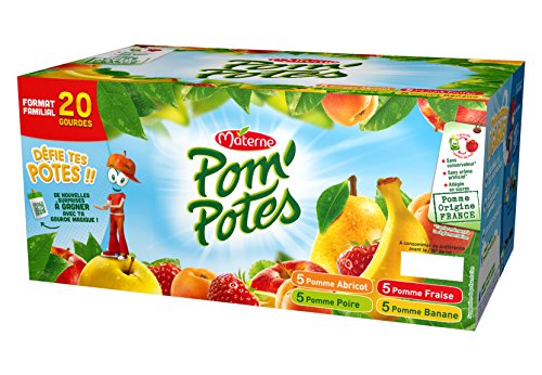 Materne Pom'Potes Multivarities 20 Flaschen à 90 g Materne Pom'Potes Multivarities 20 Flaschen à 90 g von MATERNE