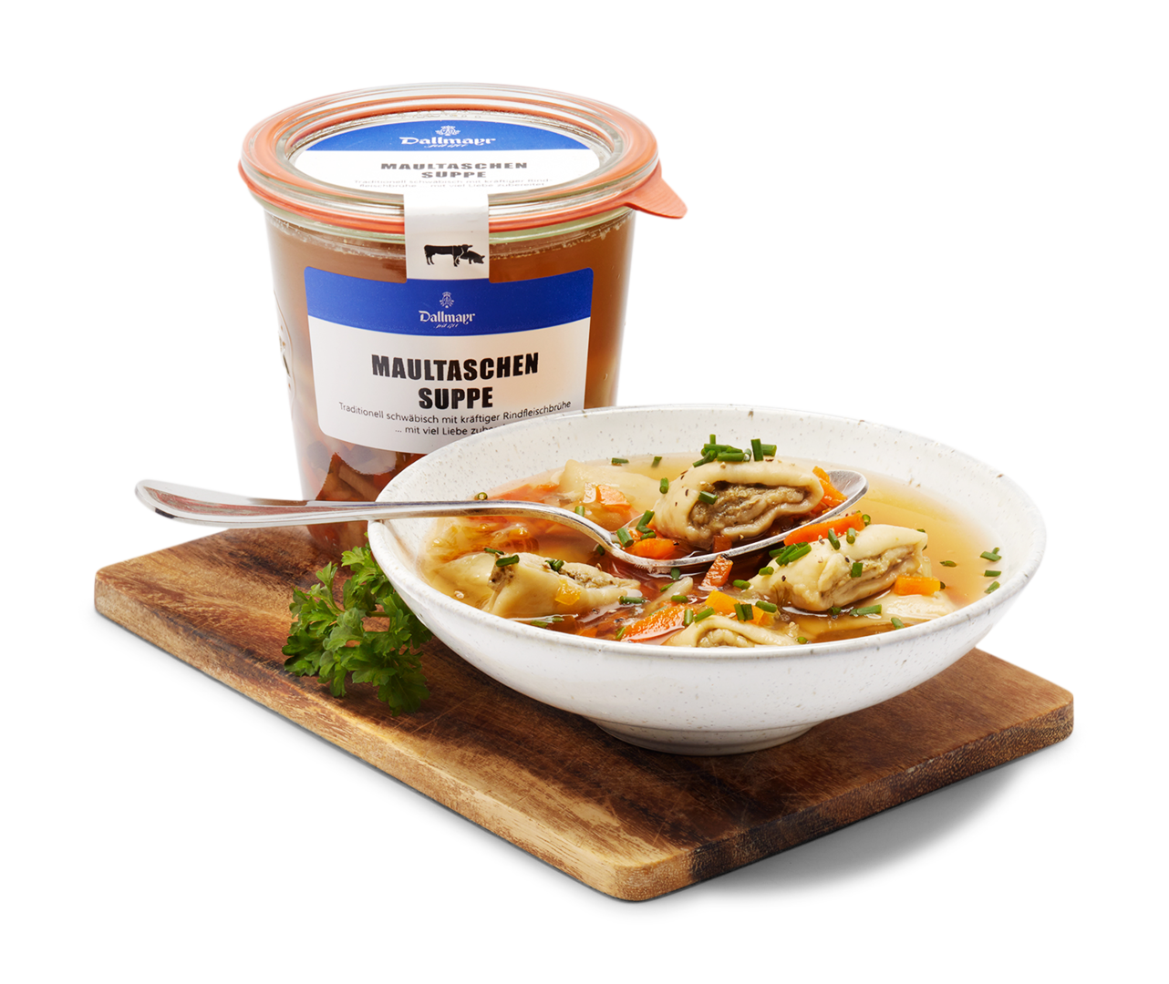 Maultaschensuppe Maultaschensuppe von Alois Dallmayr KG