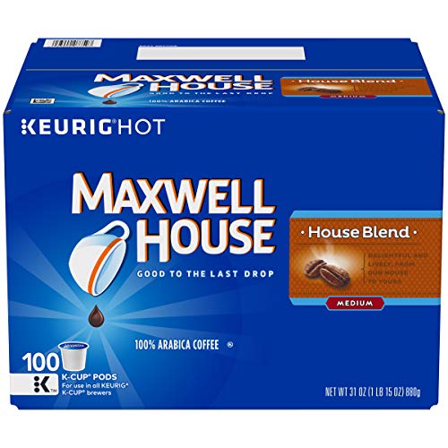 Maxwell House House Blend Kaffeekapseln, 100 Stück von Maxwell House