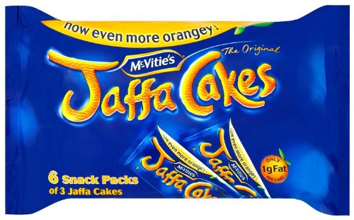 McVitie's 5 Stück Jaffa Cakes Cake Riegel 170g (6er Pack)