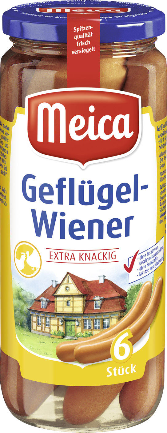 Meica Geflügel-Wiener 540G Meica Geflügel-Wiener 540G