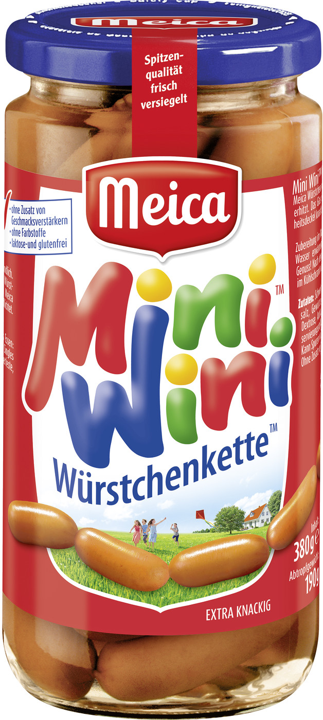 Meica Mini-Wini Würstchenkette 380G