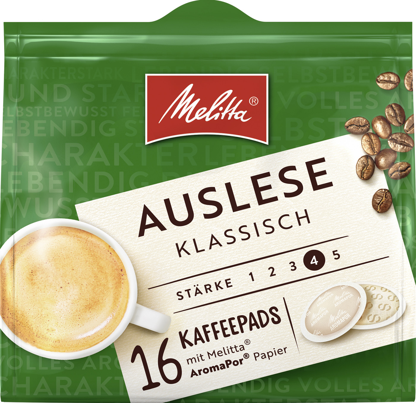 Melitta Auslese Klassisch Kaffeepads 16ST 112G