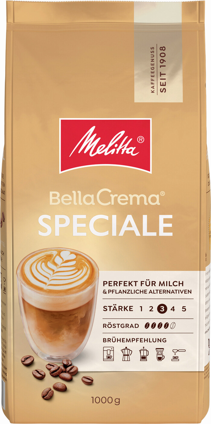 Melitta BellaCrema Kaffee Speciale ganze Bohnen 1kg