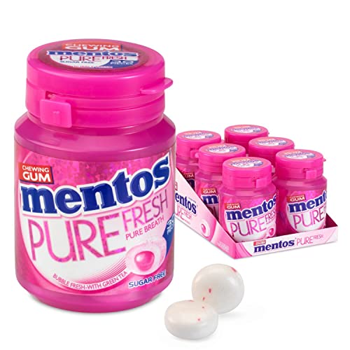 Mentos | Gum | Pure Fresh | Bubblefresh | 6 x 30 stuks | Omdoos 4x