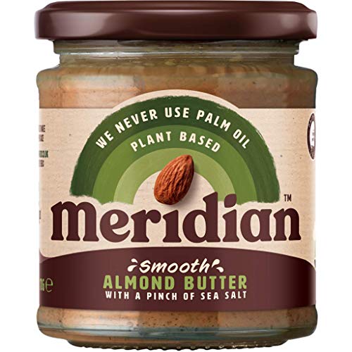 Meridian - Natural Almond Butter Smooth With Salt 100% - 170g (Case of 6)