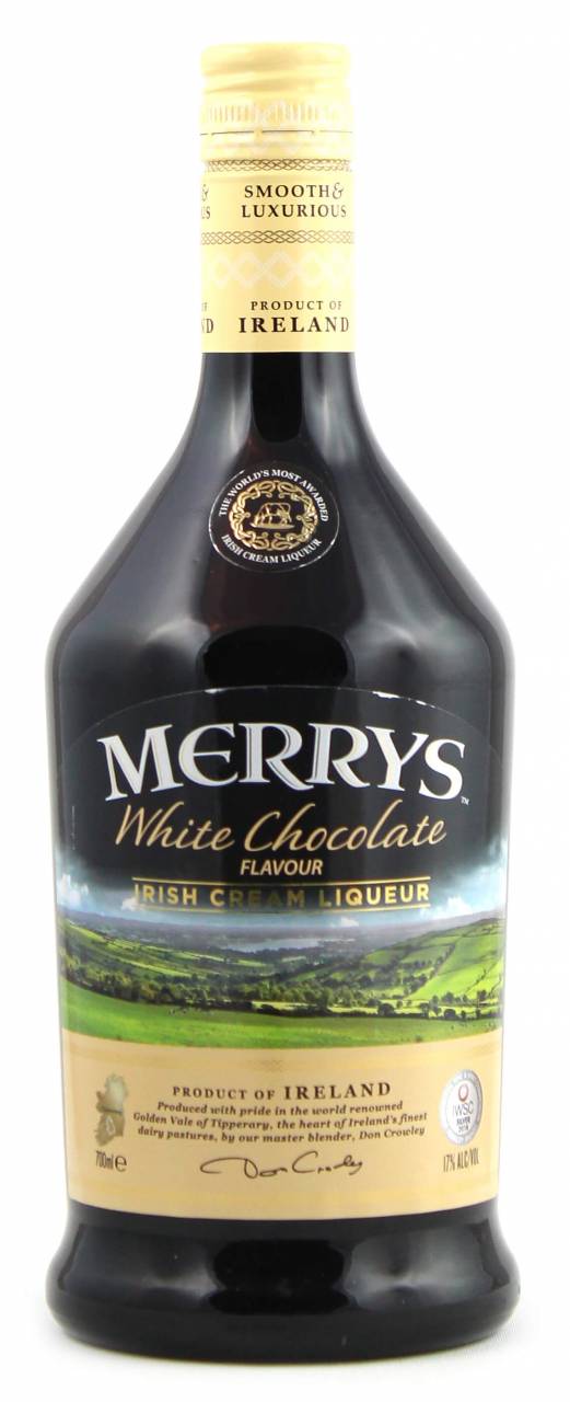 Merrys White Chocolate Irish Cream Liqueur 0,7l