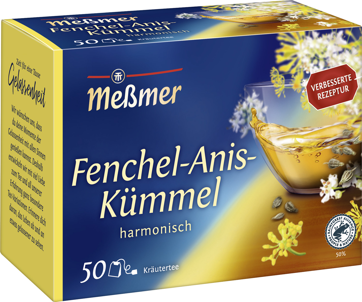 Meßmer Fenchel-Anis-Kümmel-Tee 50ST 100G Meßmer Fenchel-Anis-Kümmel-Tee 50ST 100G