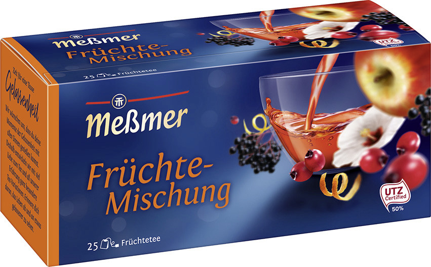 Meßmer Tee Früchte-Mischung 25ST 75G