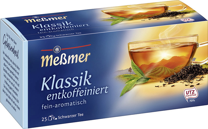 Meßmer Tee Klassik entkoffeiniert 25ST 43,8G