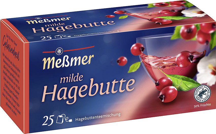 Meßmer Tee Milde Hagebuttenmischung 25ST 75G Meßmer Tee Milde Hagebuttenmischung 25ST 75G