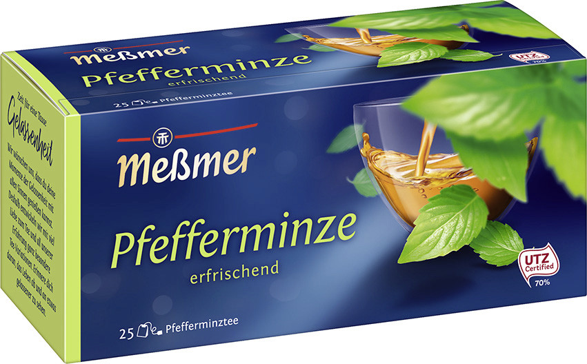 Meßmer Tee Pfefferminze klein 25ST 56,25G