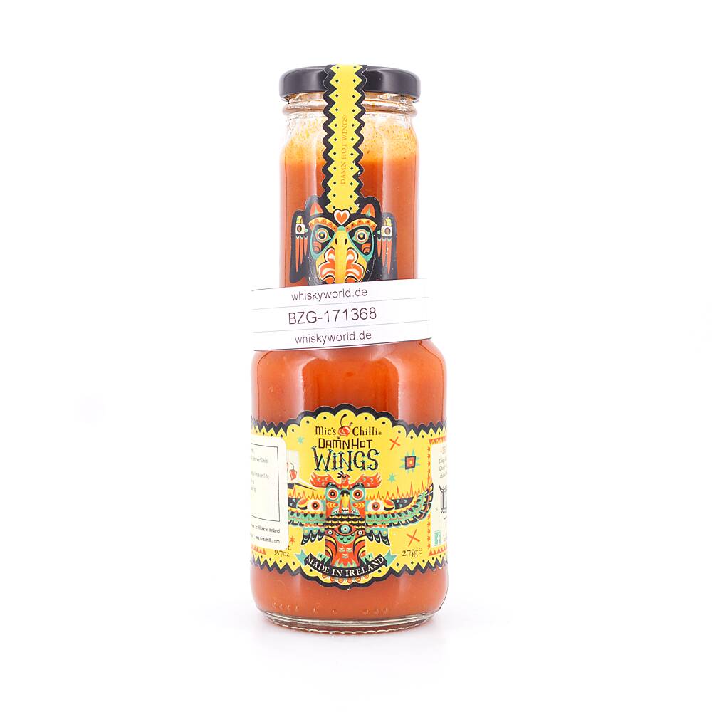 Mic's Chilli Damn Hot Wings Extravagant scharfe 275 g Mic's Chilli Damn Hot Wings Extravagant scharfe 275 g