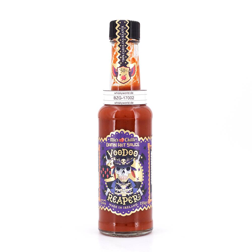 Mic's Chilli Voodoo Reaper Damn Hot Sauce extrem 155 g