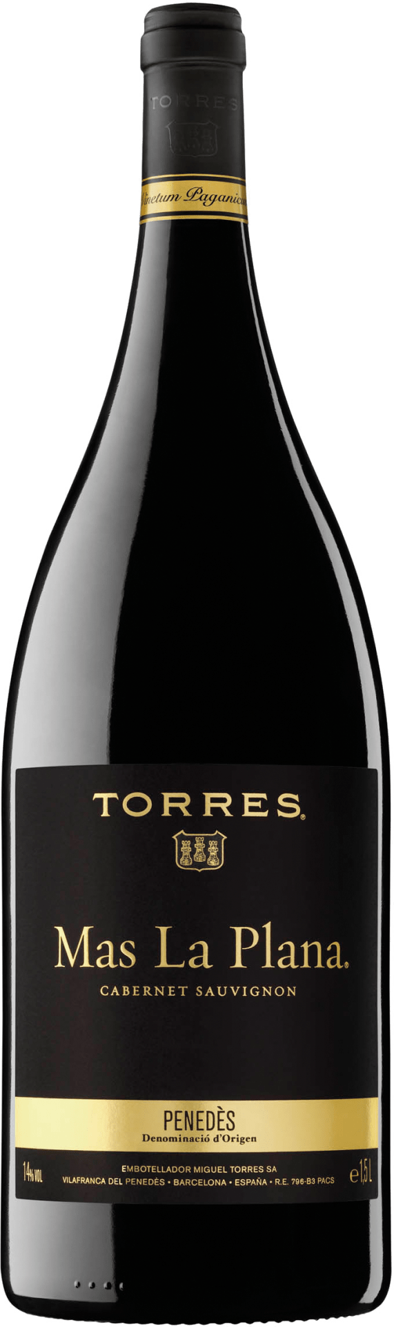 Miguel Torres Mas La Plana Cabernet Sauvignon Magnum - 2018 Miguel Torres Mas La Plana Cabernet Sauvignon Magnum - 2018