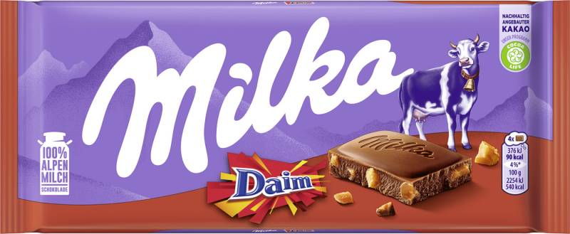Milka Daim Schokolade 100G
