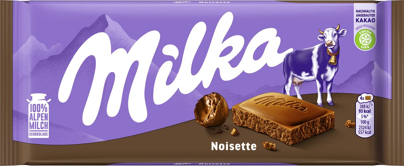 Milka Noisette Schokolade 100G