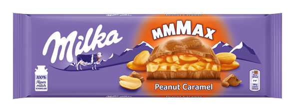 Milka Mmmax Peanut Caramel 276G