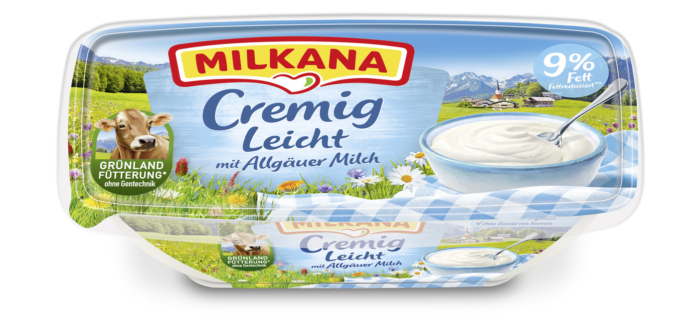 Milkana Frischeschale Cremig Leicht 190G