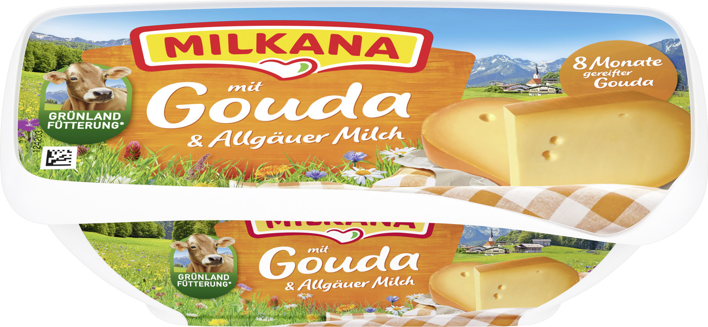 Milkana Frischeschale Gouda 190G Milkana Frischeschale Gouda 190G