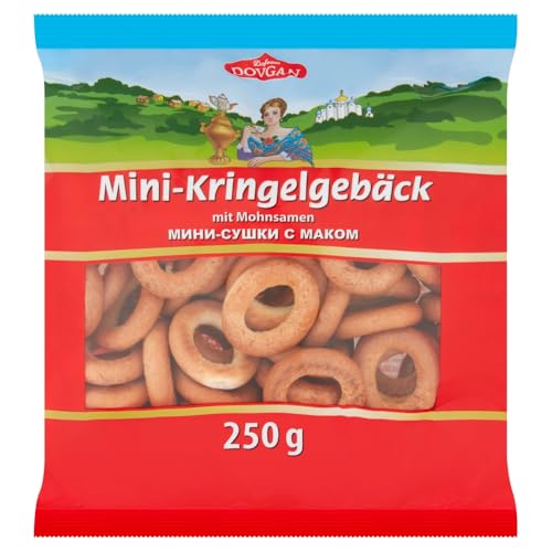 Mini-Kringelgebäck mit Mohn, 250 g Mini-Kringelgebäck mit Mohn, 250 g