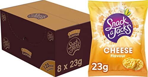 Snack a Jacks | Cheese | 8 x 23 gram von Snack a Jacks