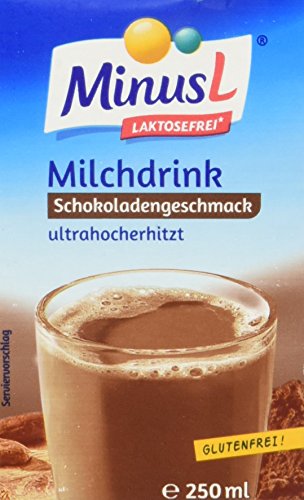 MinusL Omira Schokomilch, 9er Pack (9 x 250 ml) von MinusL
