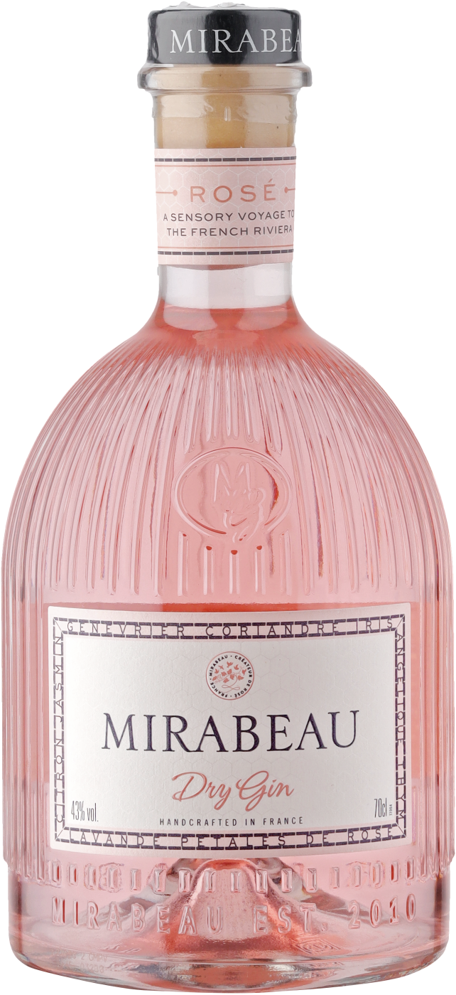 Mirabeau Dry Rosé Gin - Mirabeau Dry Rosé Gin -