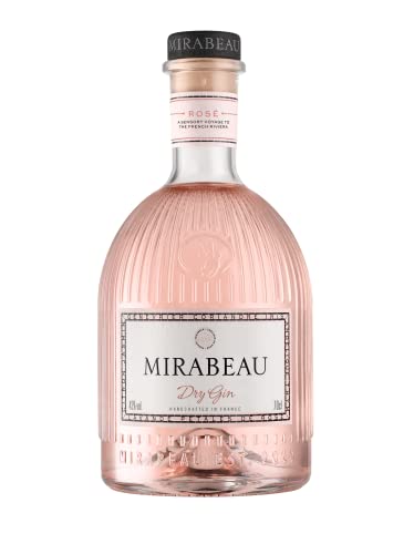 Mirabeau Dry Rosé Gin aus der Provence (1 x 0,7l) von Mirabeau