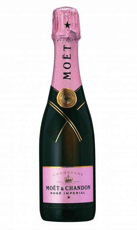 Moet & Chandon Rosé Brut Imperial Champagner 0,375 Liter Flasche