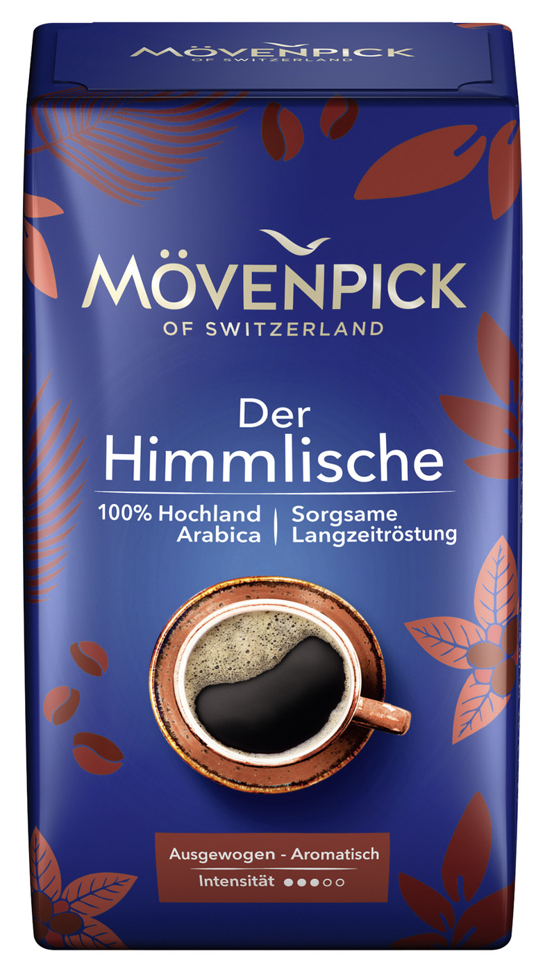 Mövenpick Der Himmlische Kaffee gemahlen 500G Mövenpick Der Himmlische Kaffee gemahlen 500G