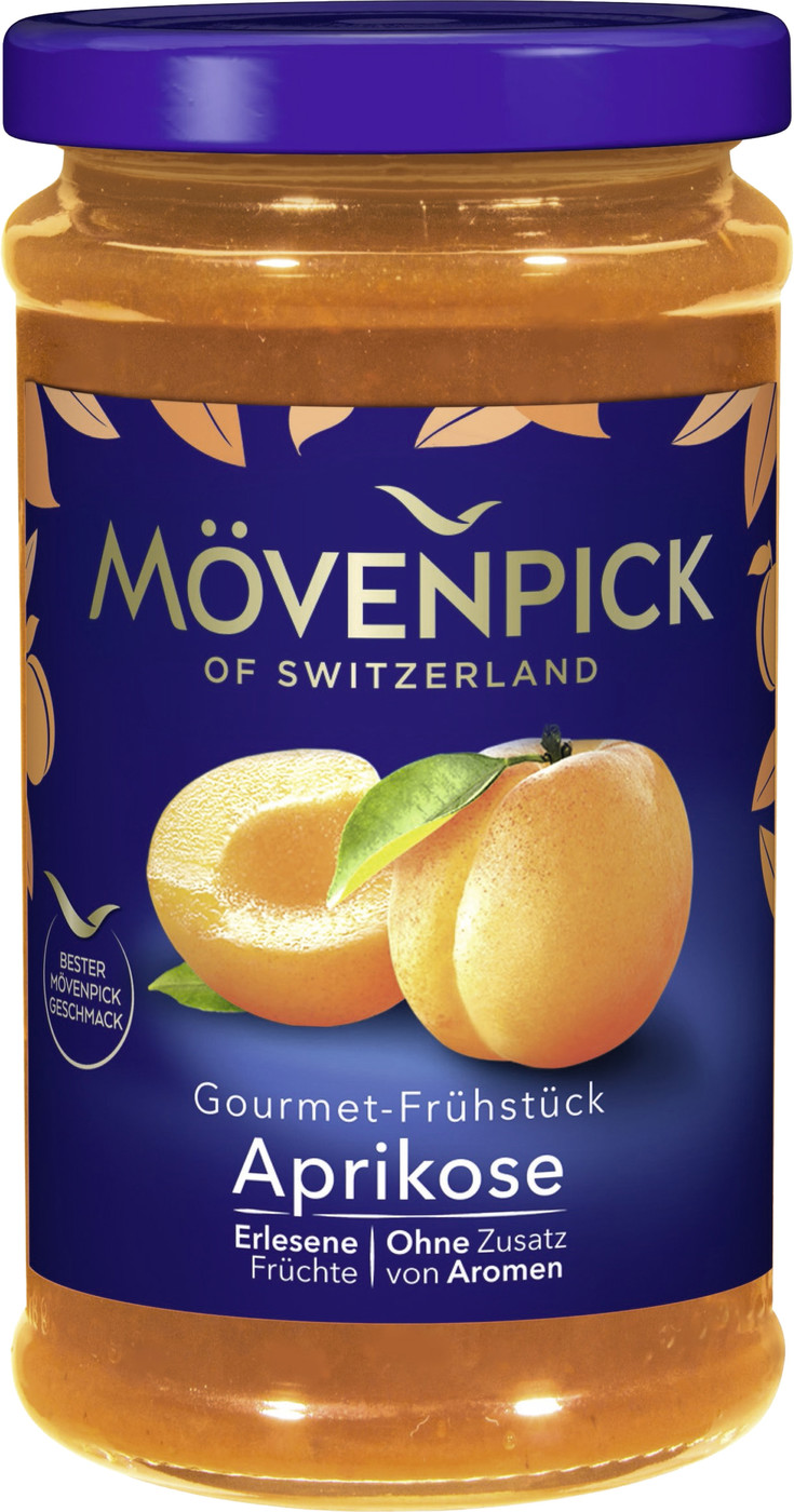 Mövenpick Gourmet-Frühstück Aprikose 250G