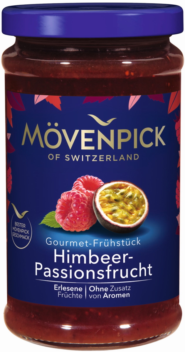 Mövenpick Gourmet-Frühstück Himbeer-Passionsfrucht 250G