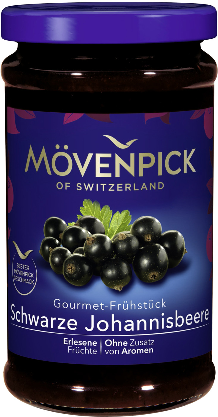 Mövenpick Gourmet-Frühstück Schwarze Johannisbeere 250G Mövenpick Gourmet-Frühstück Schwarze Johannisbeere 250G
