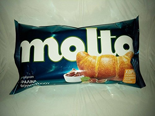 Molto Croissants aus Griechenland mit Pralinen-Geschmack – 80 g Molto Croissants aus Griechenland mit Pralinen-Geschmack – 80 g