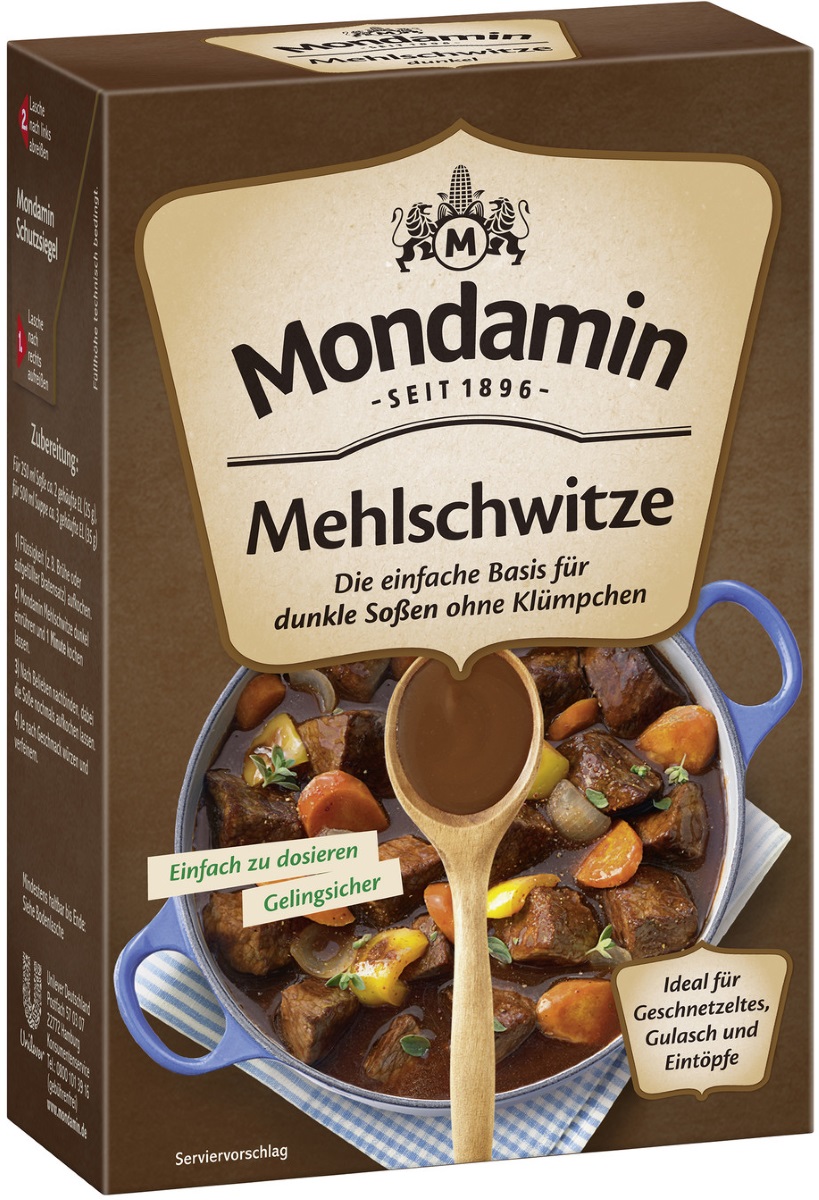 Mondamin Klassische Mehlschwitze dunkel 250G Mondamin Klassische Mehlschwitze dunkel 250G