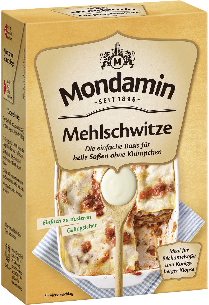 Mondamin Klassische Mehlschwitze hell 250G