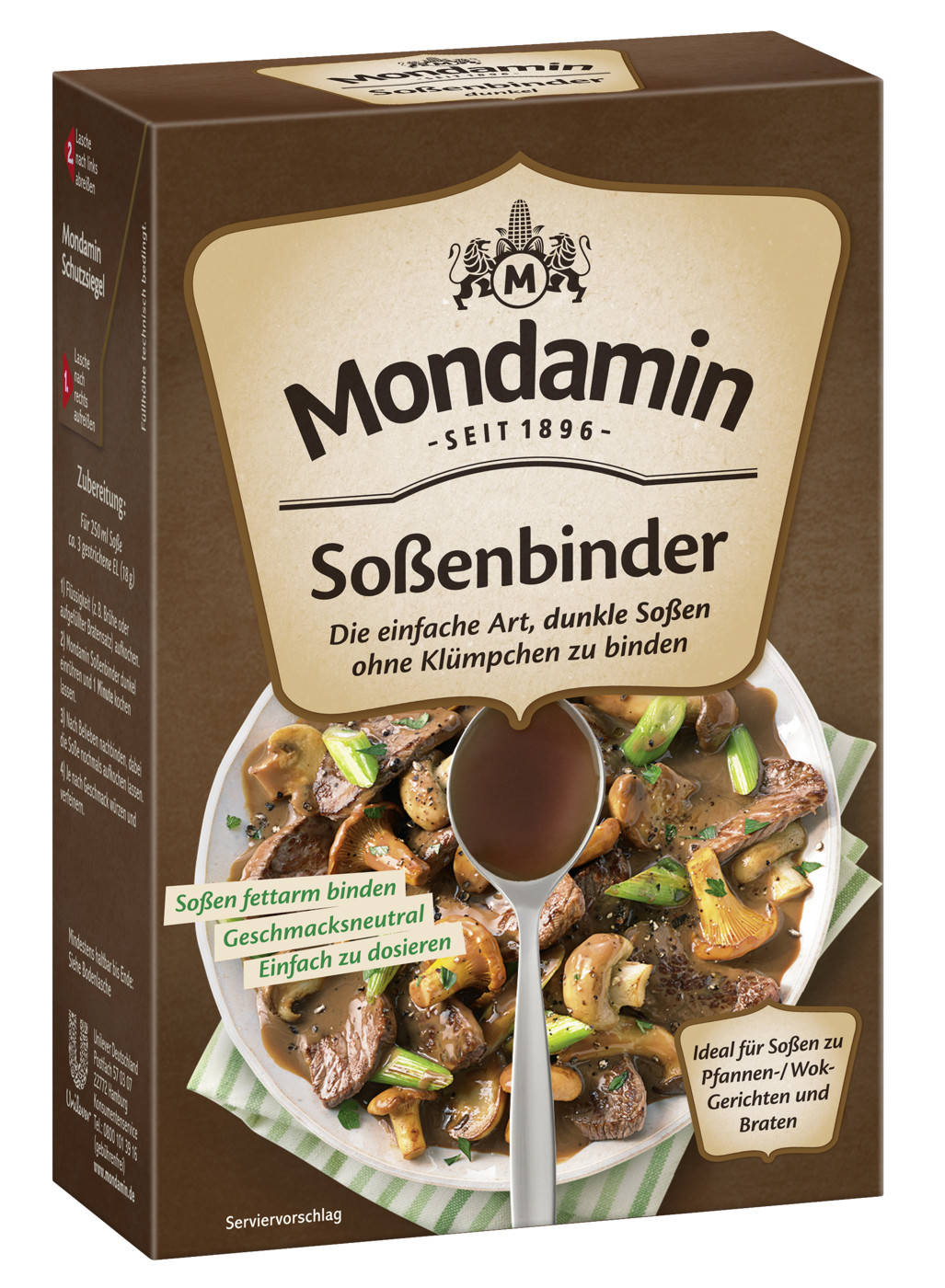 Mondamin Soßenbinder dunkel 250G Mondamin Soßenbinder dunkel 250G