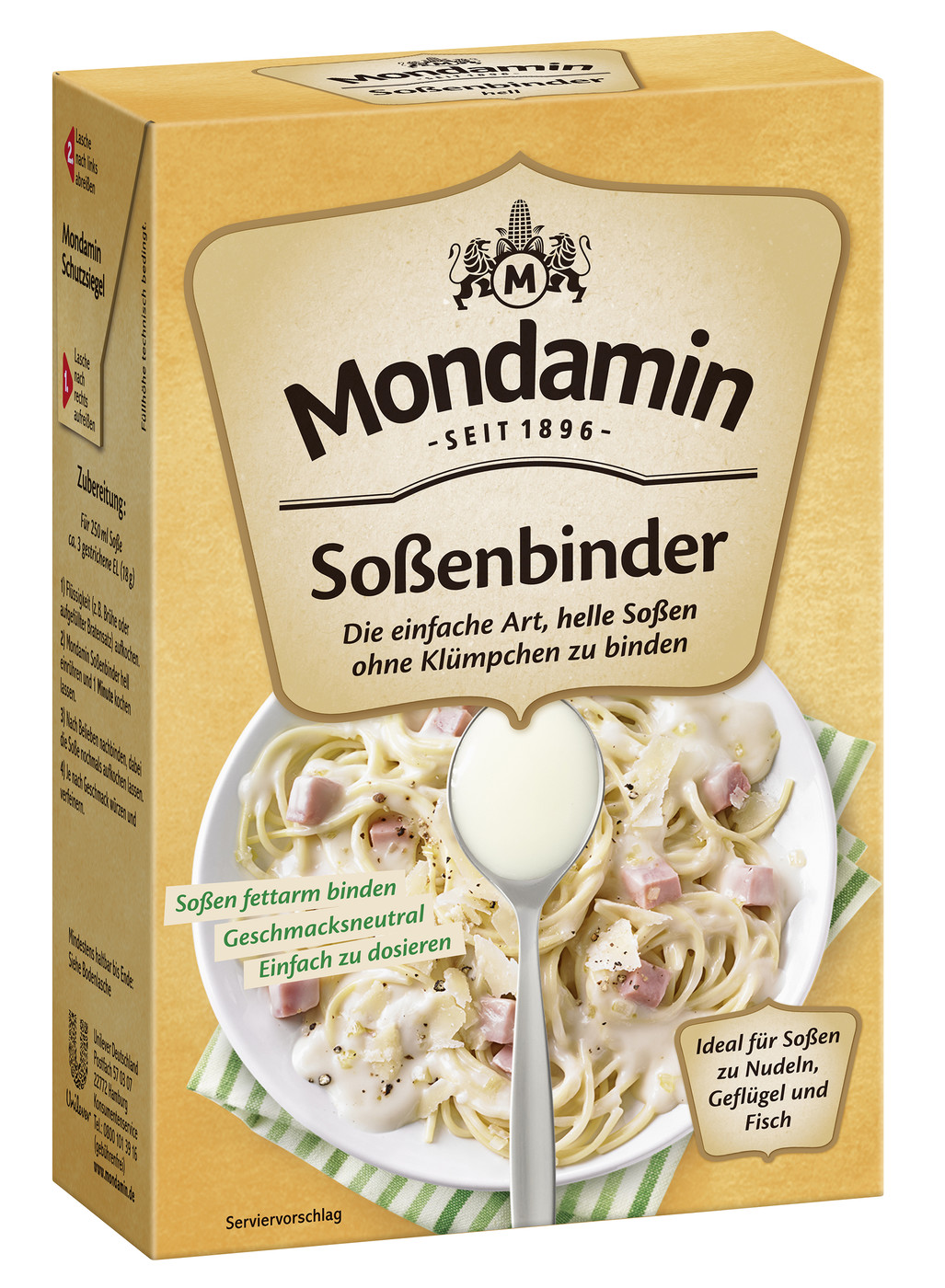 Mondamin Soßenbinder hell 250G Mondamin Soßenbinder hell 250G