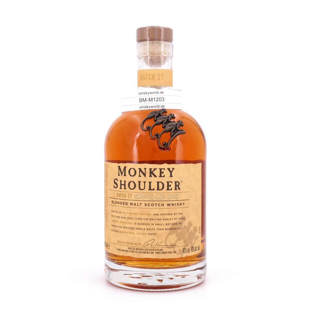 Monkey Shoulder Vatting von Glenfiddich, Balvenie 0,70 L/ 40.0% vol